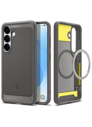 Rugged Armor MagFit Galaxy S25 Case Cover with MagSafe and Carbon Fiber Textures (2025) - Marble Gray - pzsku/ZFC21CFE2D4159CAD56EBZ/45/1742560829/70fec732-8d9b-4401-b74f-0a7b033cf204