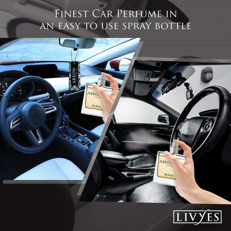 Areon Platinum Car Perfume - 50ml Air Freshener - Image 2