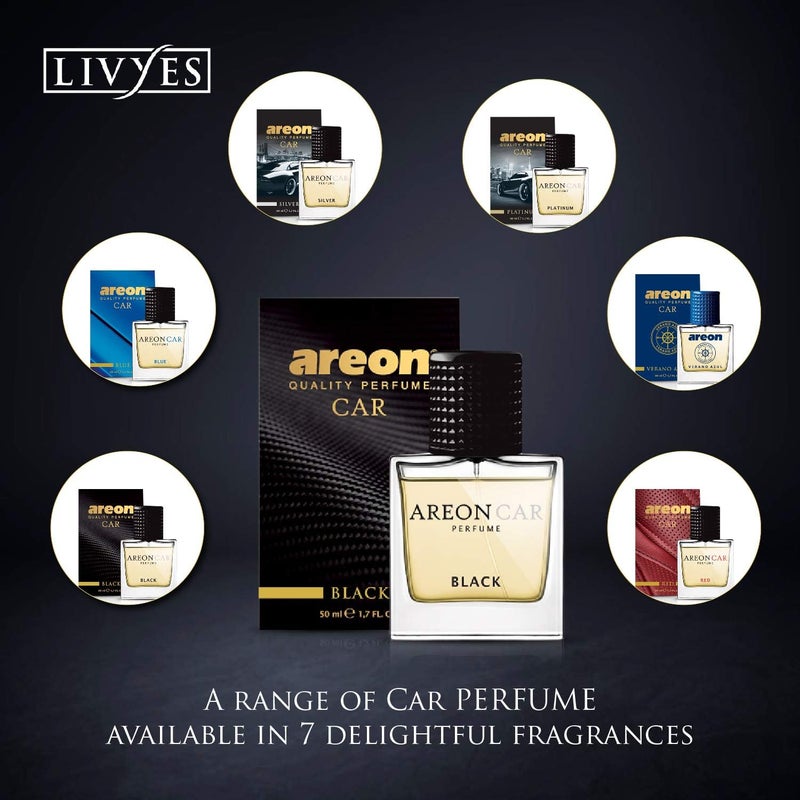 Areon Platinum Car Perfume - 50ml Air Freshener - Image 5