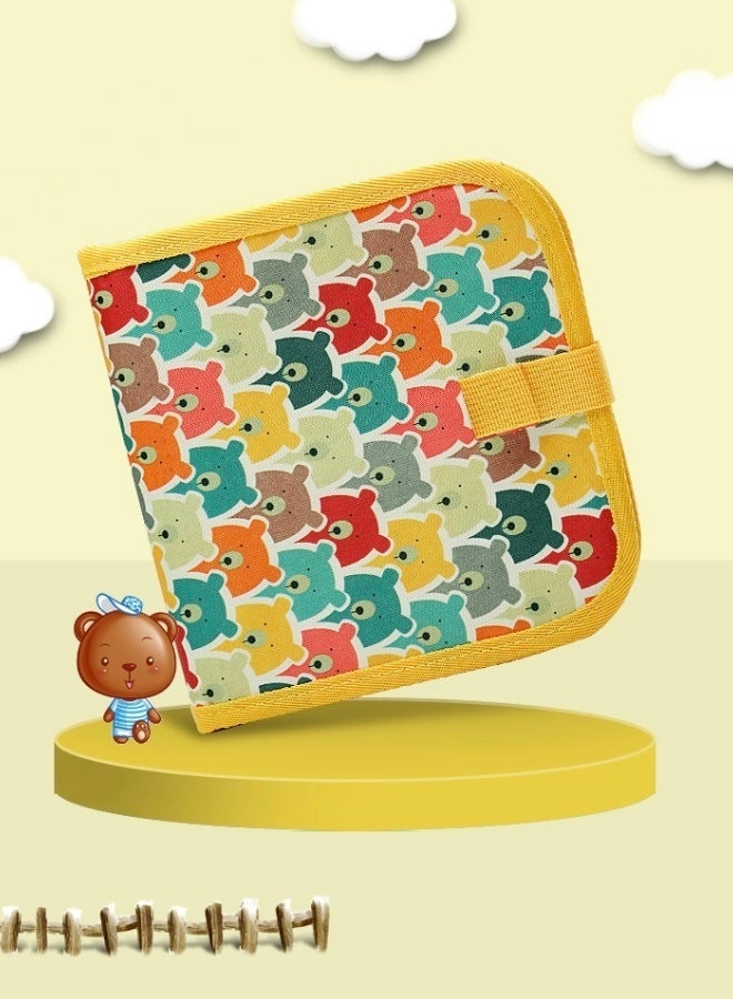 2 Sets of Erasable Doodle Board 14 Pages Painting Toys for 3+ Year Old Boys and Girls Drawing Pad for Toddlers Birthday Halloween Gifts With 12 Coloring Pens Bird and Bear Lovely Cover - Image 2