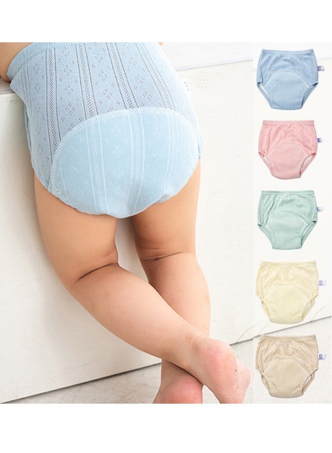 بيوينتي 6 Pieces Breathable Potty Training Underwear, 6 Layers Breathable Cotton Absorbent Trainer Pants for Toddler Baby Boys Girls Waterproof - Image 1