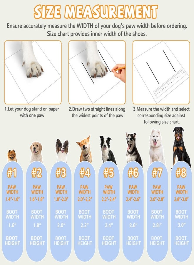 TEWIWAP Dog Shoes for Medium Large Size Dogs, Breathable Dog Shoe for Hot Pavement, Dog Booties and Paw Protectors to Prevent Licking, Anti-Slip Dog Boots with Reflective for Summer, Hiking, Snow (Size 5) - Image 2