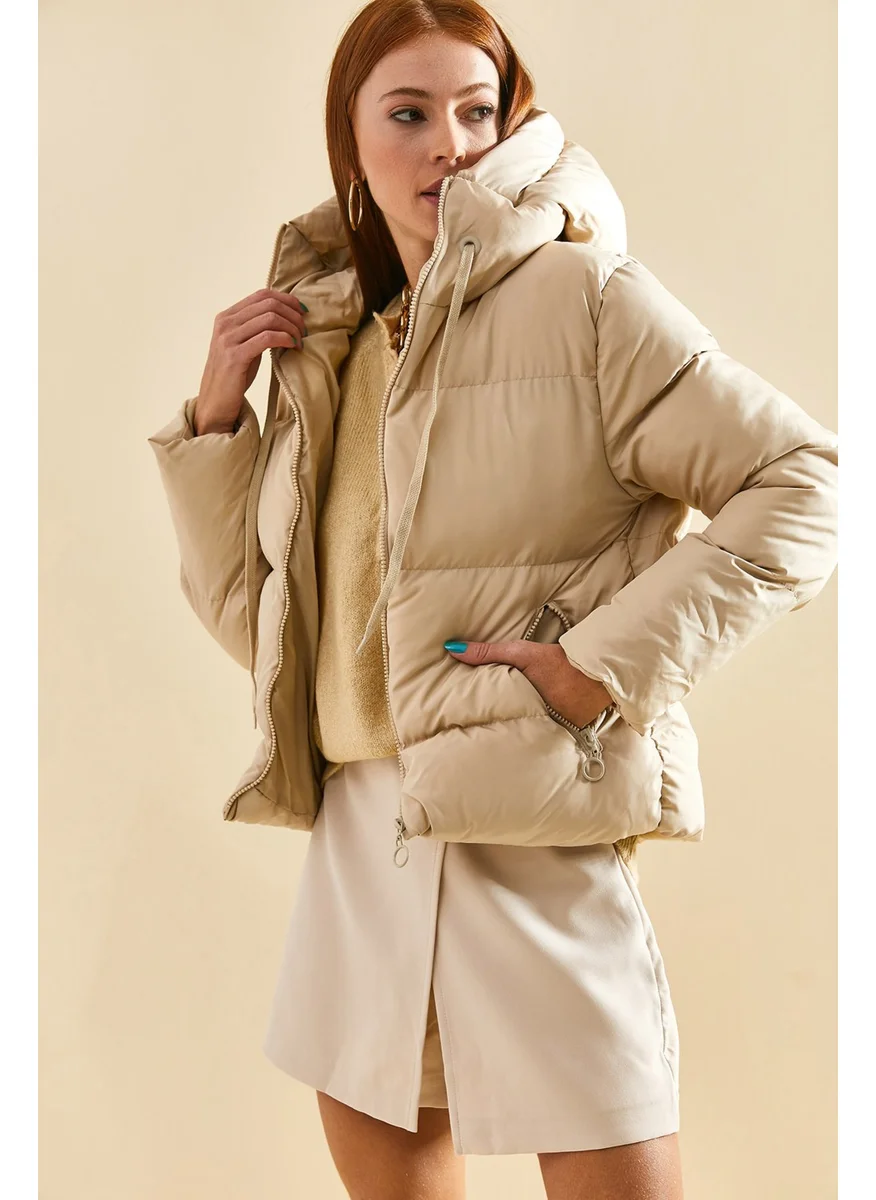 لايث Hooded Inflatable Coat