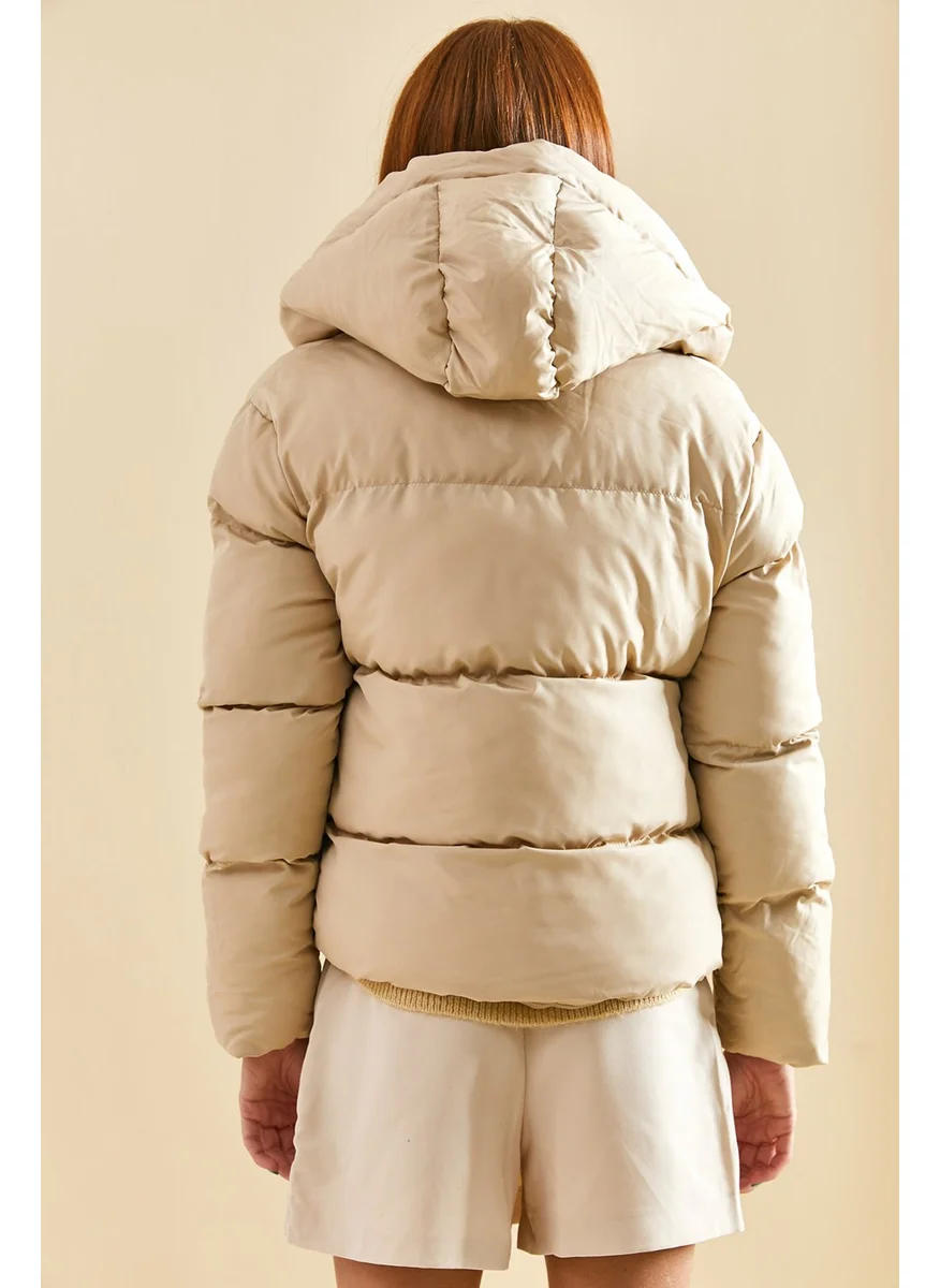 لايث Hooded Inflatable Coat