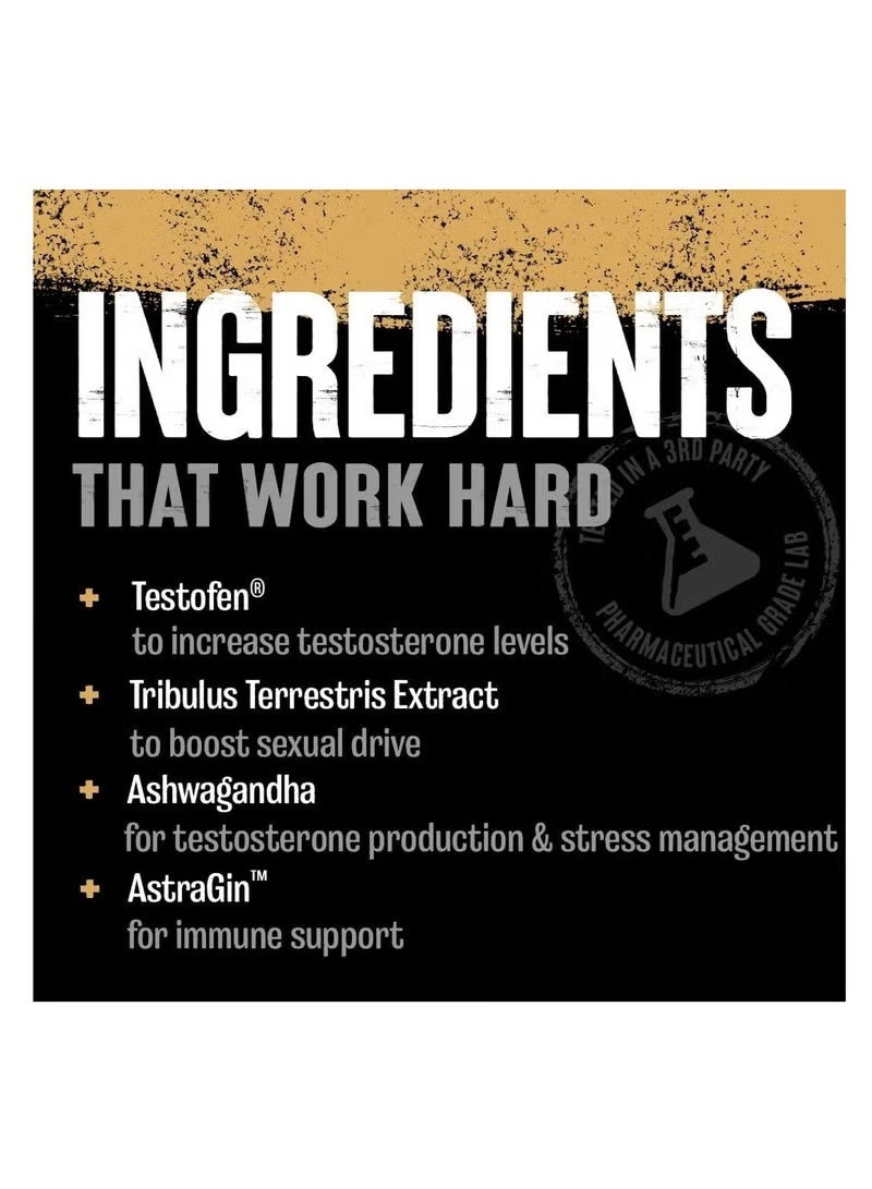 UNIVERSAL NUTRITION TNT+ Testosterone Booster 30 Packs - Image 5