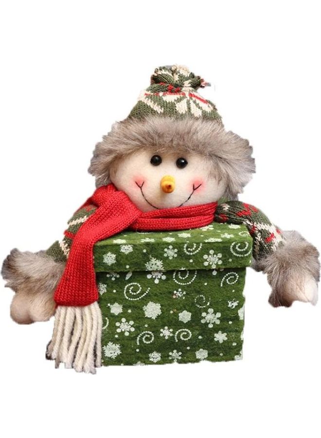 NIBEMINENT Square Snowflake Doll Decoration Gift Box Multicolour - Image 2