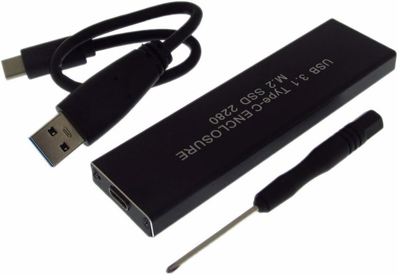 NewZoll USB 31 Type C to M2 NGFF SATA SSD Hard Disk Case Enclosure 6Gbps for SATA 30 2230224222602280 - Image 2