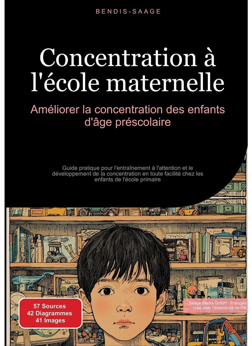 Concentration à l'école maternelle: Améliorer la concentration des enfants d'âge préscolaire: Guide pratique pour l'entraînement à l'attention et le ... facilité chez les enfants de l'école primaire 