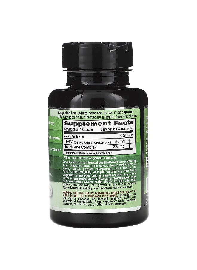 Emerald Laboratories Emerald Laboratories, DHEA, 50 mg, 60 Vegetable Caps  - Image 2