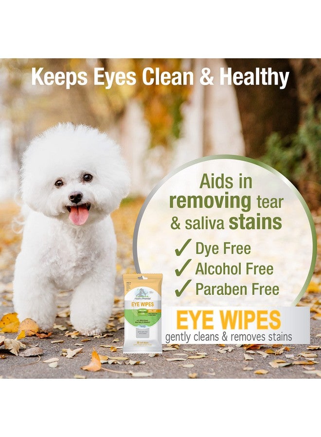 Four Paws Healthy Promise Grooming Pet Eye Cleaning Wipes for Dogs & Cats, 35 Count - Image 3