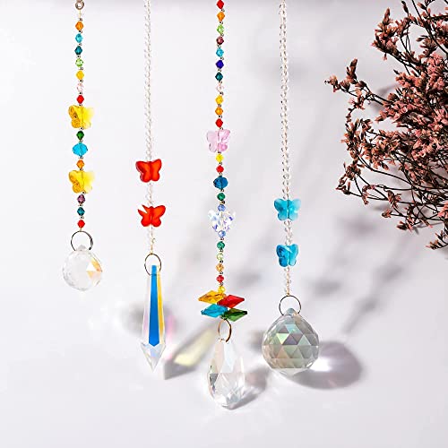 MissAudrey 1800pcs Bicone Glass Beads 4mm Bicone Crystal Beads for Jewelry Making Faceted Crystal Glass Beads 15 Colors for DIY Beading Projects Bracelets Necklaces Earrings Suncatcher Crafts - Image 4