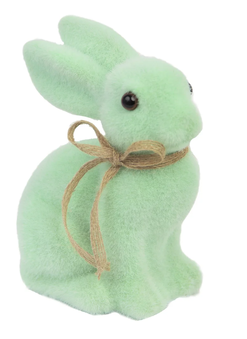 Talking Tables Easter Spring Bunny, Sage Green Grass Bunny Decoration, 15Cm