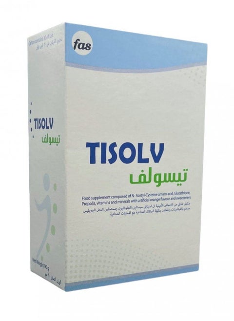 Tisolv 30 Effervescent Tablets