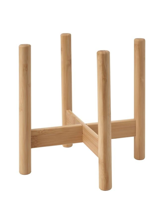 erorex Plant Stand, Bamboo, 21 Cm - Image 1