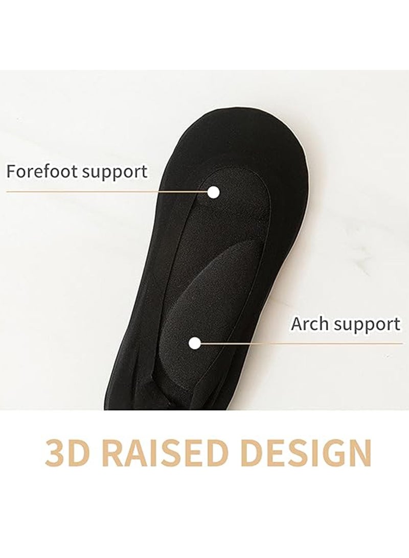 SYOSI Sock with Arch Support for Women, Arch Support Cushioned Insert Brace 3d Cushion Walking Fit Insoles for Plantar Fasciitis Flat Feet Overpronation Heel Pain 2 Pairs - Image 5