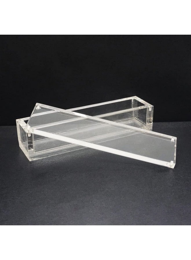lasenersm 1 Piece Dice Display Box Acrylic Dice Display Case Acrylic Dice Storage Box Magnetic Dice Box for Game Dice, Transparent - Image 4