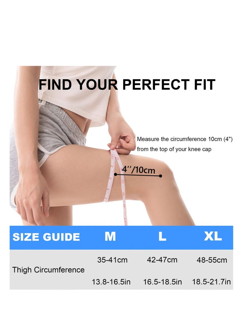 SYOSI Knee Braces for Knee Pain 2 pack, Knee Brace, Knee Compression Sleeve Support for Women & Men, Running, Gym, Hiking, Arthritis,   Joint Pain Relief, Sports, Injury Recovery  - Image 5
