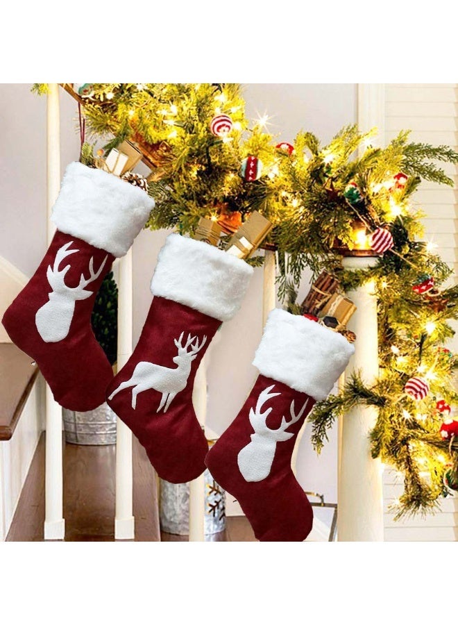 E.V.A Christmas Stockings - Red - Image 1