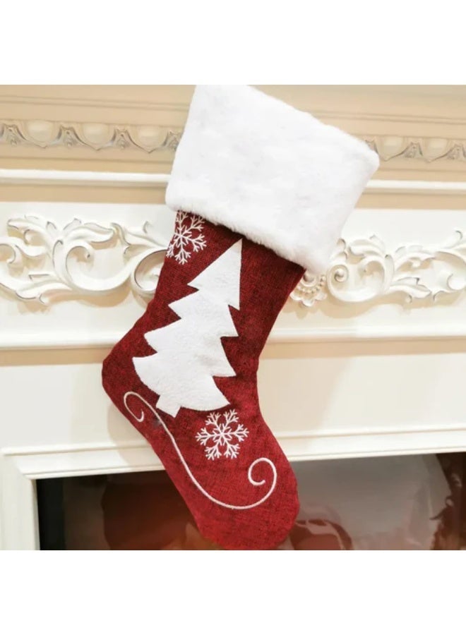 E.V.A Christmas Stockings - Red - Image 3