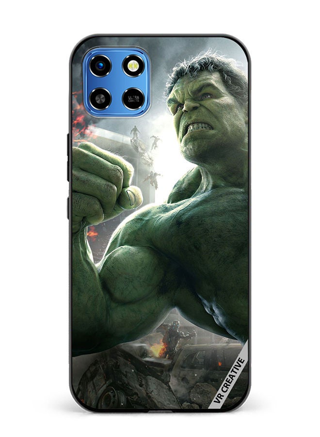 VR CREATIVE Protective Case Cover For Infinix Smart 6 HD Hulk Design Multicolour - Image 1