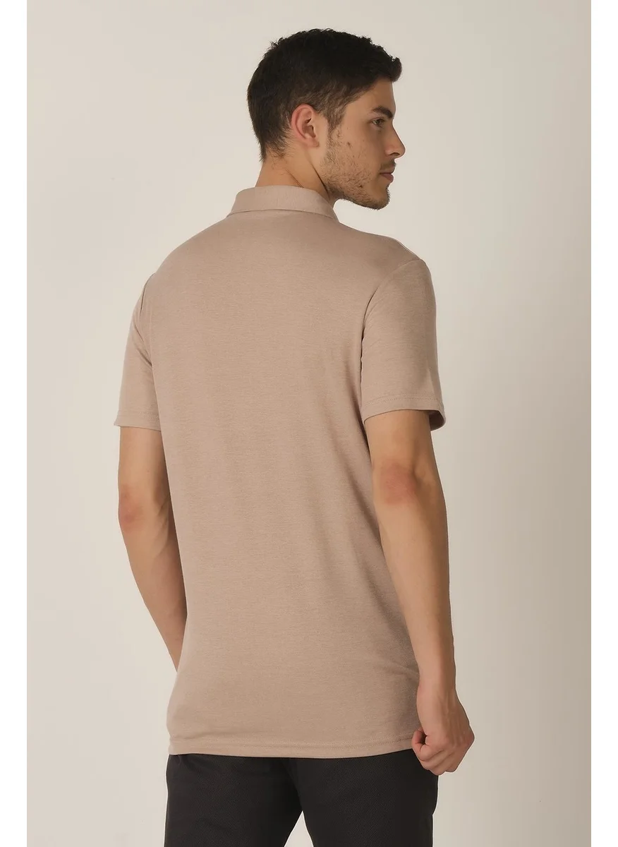 الكسندر جاردي Polo Neck T-Shirt (E21-8106)