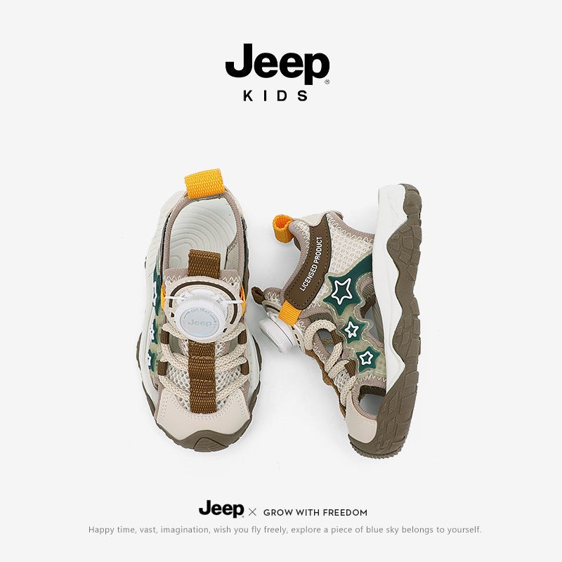 [Size 22-30] Jeep Boys' Closed-Toe Sandals 2025 Girls' Outdoor Water Shoes For Children - Image 3