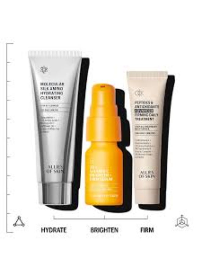 Allies Of Skin  Daily Firming Trio Anti Aging Skincare Kit - Image 1
