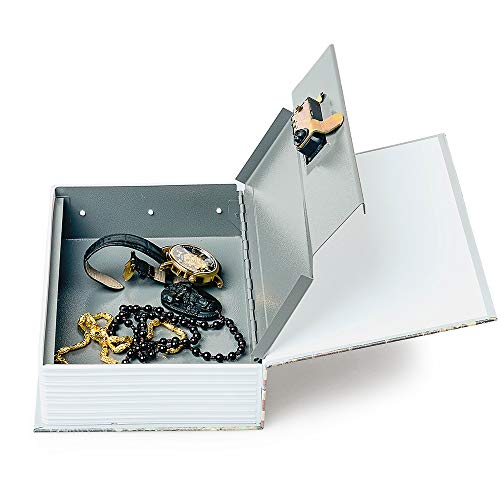 PACOLO Diversion Book Safe Storage Box (9.5"×6"×2.2"), Dictionary Secret Safe Can with Security Combination Lock, Diversion Book Hidden Safe (Paris,Combination) - Image 4