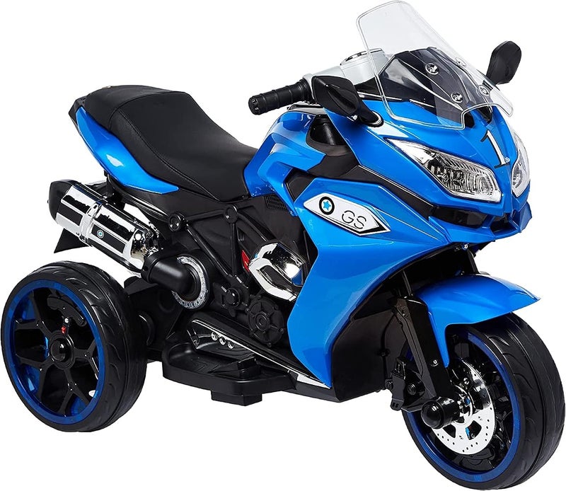 دروسا دراجة نارية رياضية من نوع BMW 1200Gs من Dorsa، للاطفال، لونها أزرق، - Image 1
