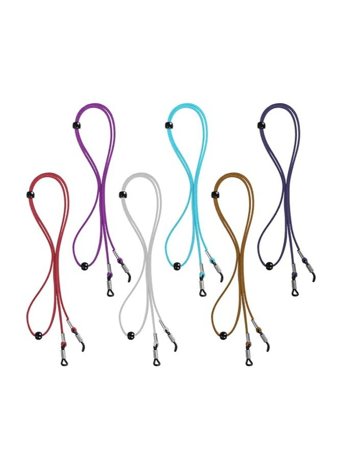 Oasisgalore Glasses Straps Sports Glasses Holder Adjustable Sunglasses Chain Lanyard Neck Holders Soft Elastic  - Image 1