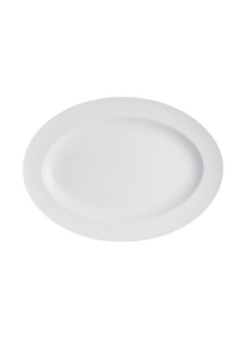 Top Pick Simple Plus Oval Rim Plate 30Cm (11 3/4")