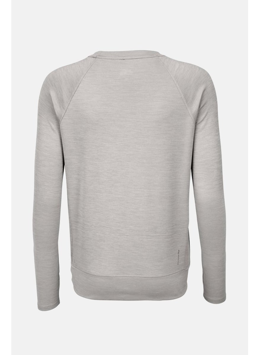 Tchibo Women Sportswear Fit Long Sleeve Training Shirt, Grey  - Image 2