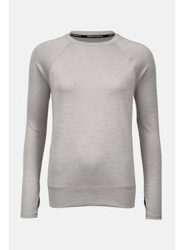 Tchibo Women Sportswear Fit Long Sleeve Training Shirt, Grey  - Image 3