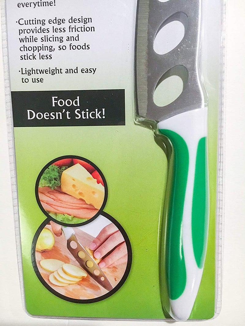 Tekno Forever Knife - Razor Sharp, Non-Stick, Laser Cut Forged Stainless Steel Knife - Great For Cheese, Potato and Tomatos - Never Needs Sharpening! - Image 5