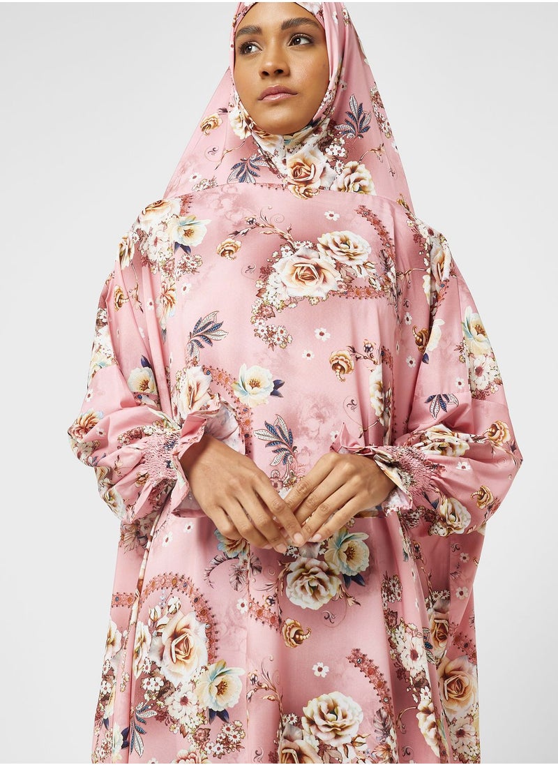 hayas closet - Shirred Sleeve Prayer Dress - Image 1