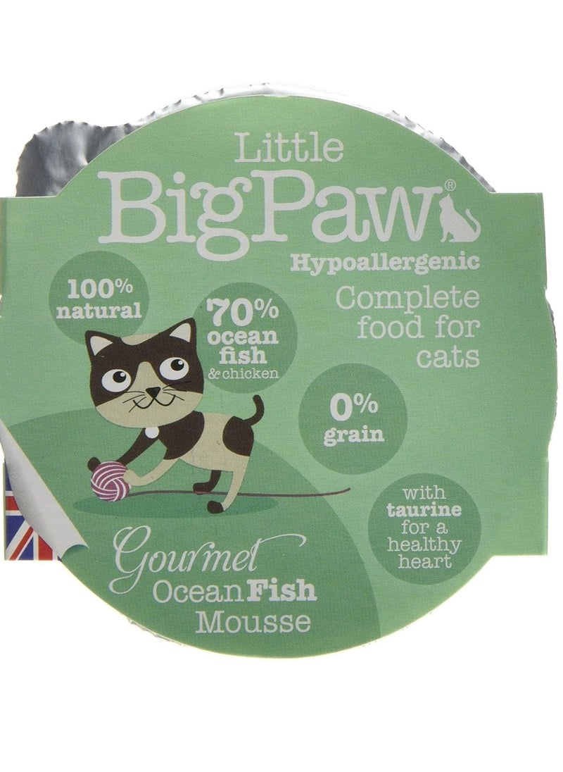 Little Big Paw - Little Big Paw Gourmet Fish Mousse Cat And Kitten Wet Food 85G - Image 1