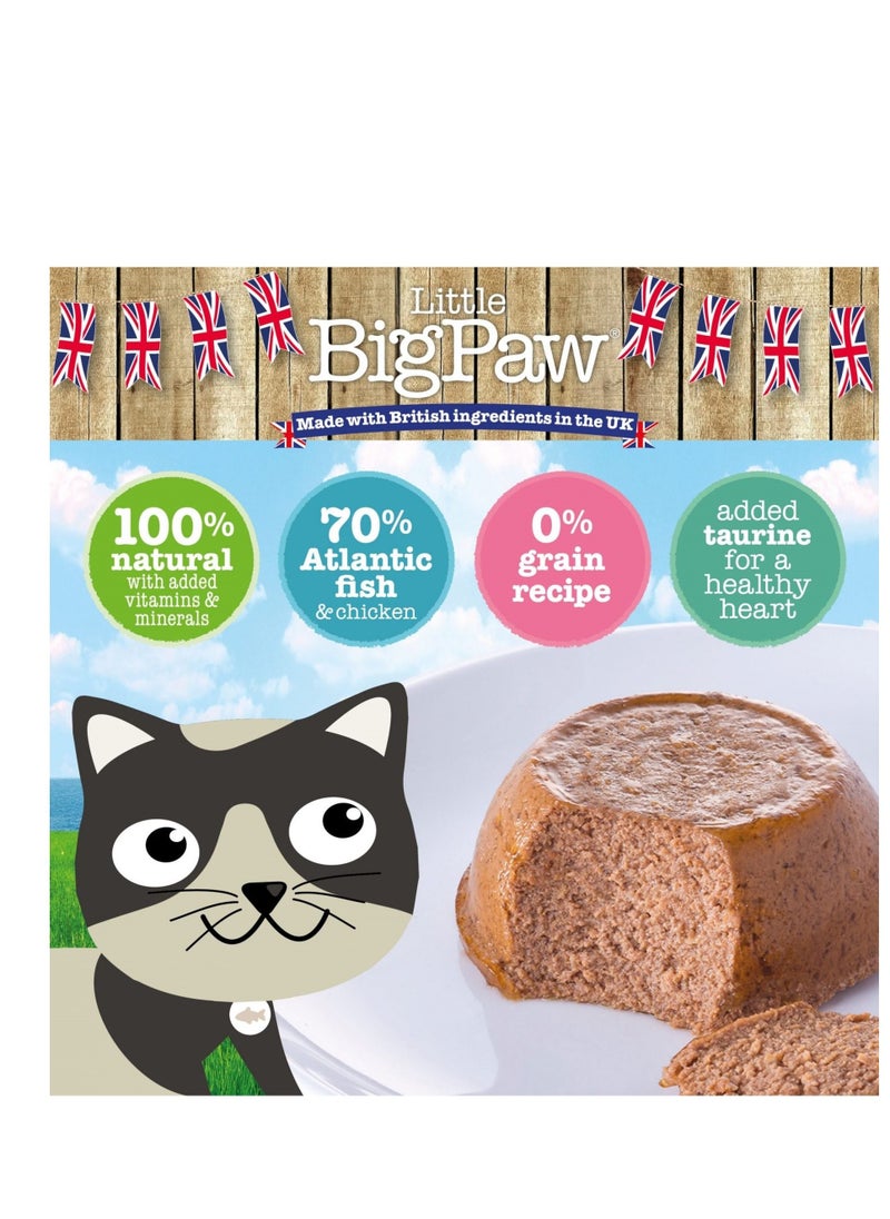 Little Big Paw - Little Big Paw Gourmet Fish Mousse Cat And Kitten Wet Food 85G - Image 1