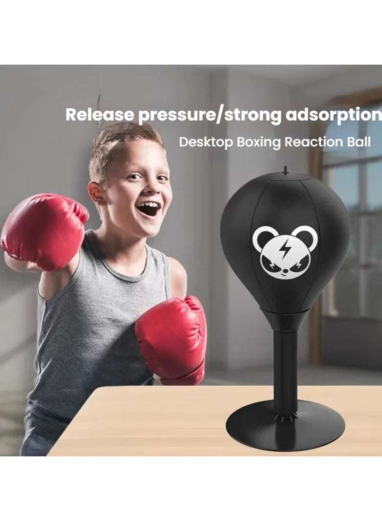عام مربعات المناورة، الكرة السريعة على الطاولة، هدف رد الفعل، التمارين القتالية، للأطفال و للأكبار، جهاز تخفيف الضغط المنزلي، جهاز التخفيف من التوتر، جهاز التفريغ، جهاز التدريب - Image 1