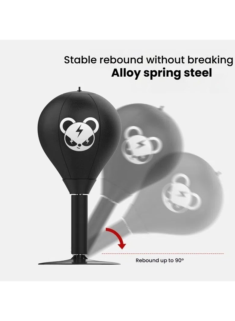 عام مربعات المناورة، الكرة السريعة على الطاولة، هدف رد الفعل، التمارين القتالية، للأطفال و للأكبار، جهاز تخفيف الضغط المنزلي، جهاز التخفيف من التوتر، جهاز التفريغ، جهاز التدريب - Image 3