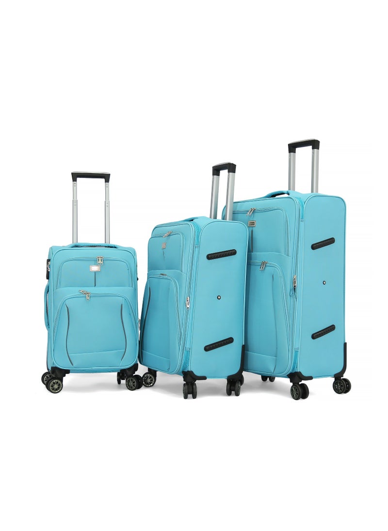 GIORDANO Giordano Softside Luggage Trolley Bag 3 Pieces set  - Image 1