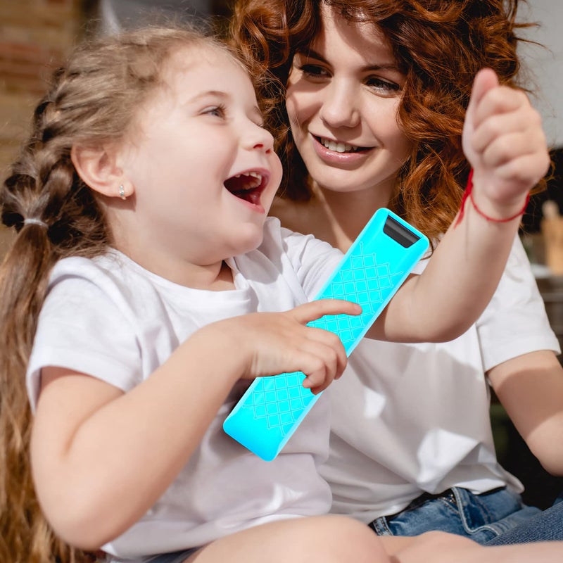 Lambcare 2 Pack Remote Case Glow in The Dark Compatible with Samsung Smart TV Remote Controller BN59 Series, Silicone Cover Protector Shockproof Anti-Slip Remote Skin Sleeve - Image 5