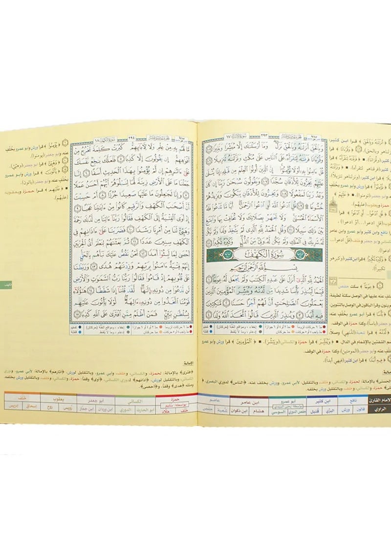 Tajweed Quran with Facilitation of the Ten Readings, size: 17×24 cm - Image 2