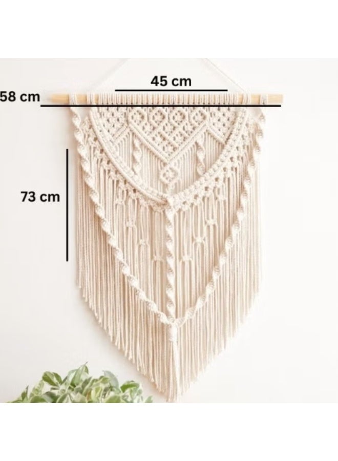 انتيكيانو نمط مكرامية للتعليق على الحائط صناعة يدوية - Image 2