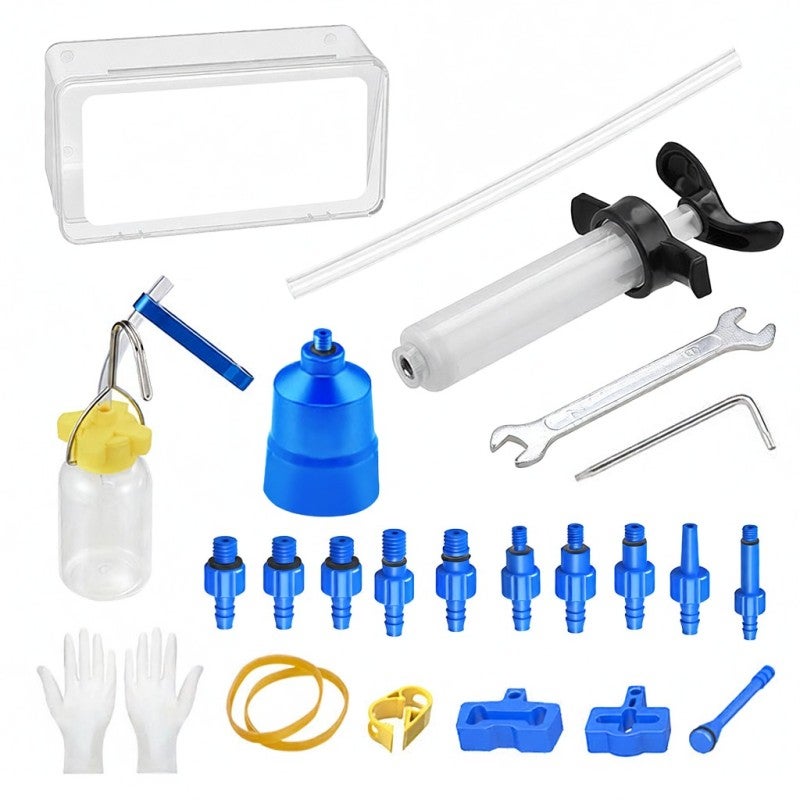 YSANAM Brake Bleed Kit Bicycle Hydraulic Disc Brake Oil Bleeding Tool - Image 1