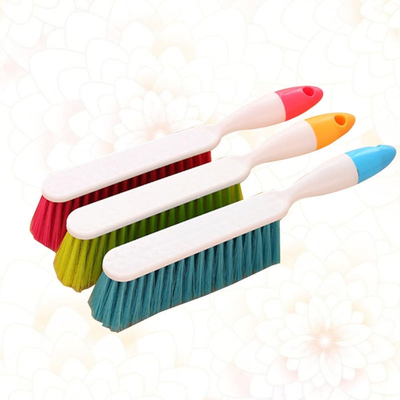 Thickened Anti-Static Bed Cleaning Brush 3pcs Set, Non-Slip Dusting Brush for Quilt and Sofa, Household Cleaning Tool for Living Room and Bedroom Random Color - Image 4