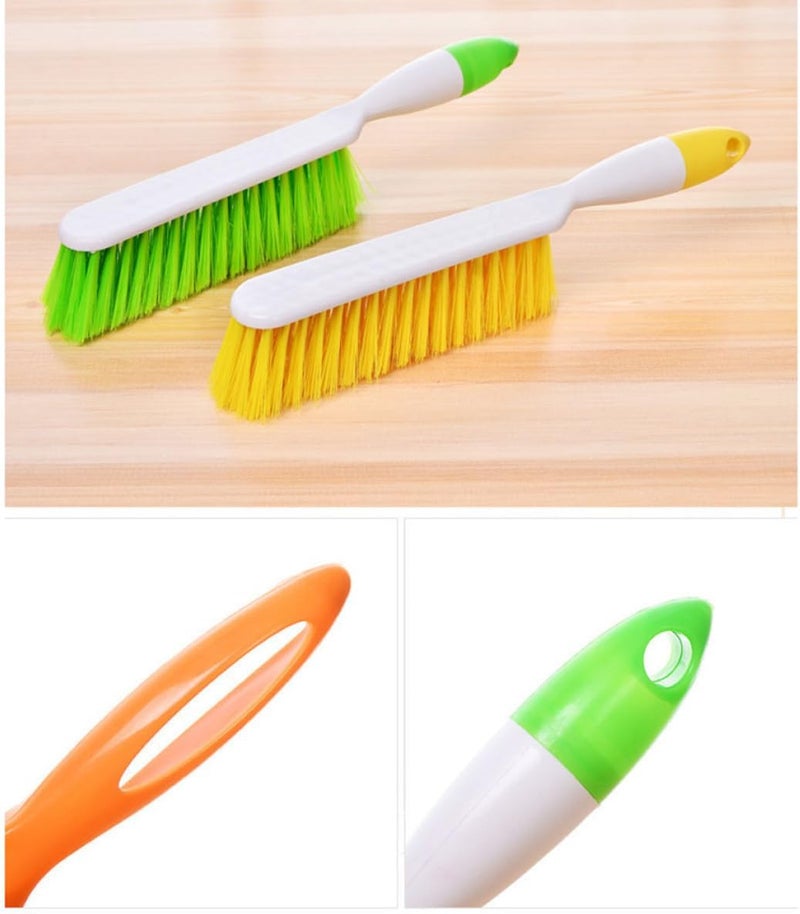 Thickened Anti-Static Bed Cleaning Brush 3pcs Set, Non-Slip Dusting Brush for Quilt and Sofa, Household Cleaning Tool for Living Room and Bedroom Random Color - Image 1