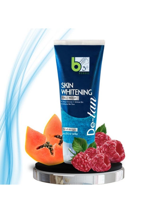 B&B B3+ Skin Whitening Face Wash Faimess D-Ten - 100 Ml All Skin Type - Image 2