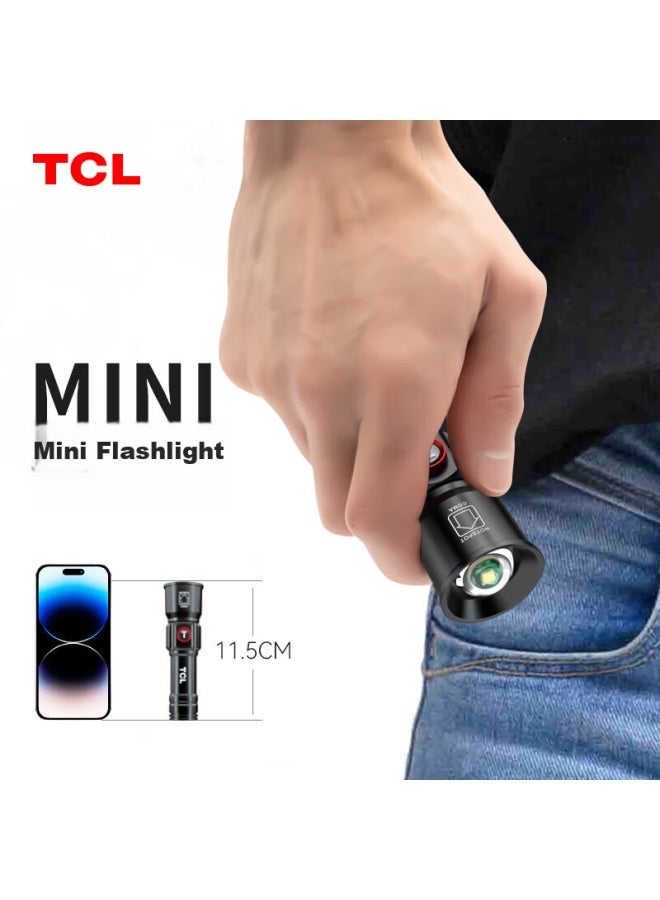 TCL Tcl Flashlight, High Brightness, Zoomable, Ultra-bright, Outdoor And Home Emergency Light, Long Battery Life, Outdoor Mini Portable Flashlight  - Image 5