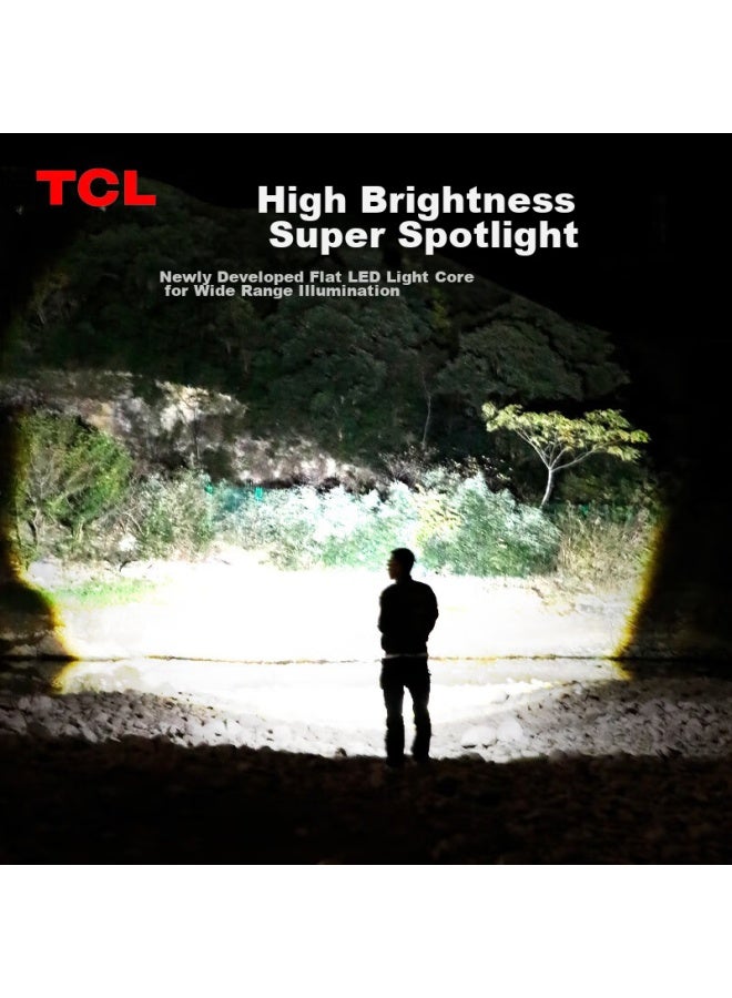 TCL Tcl Flashlight, High Brightness, Zoomable, Ultra-bright, Outdoor And Home Emergency Light, Long Battery Life, Outdoor Mini Portable Flashlight  - Image 3