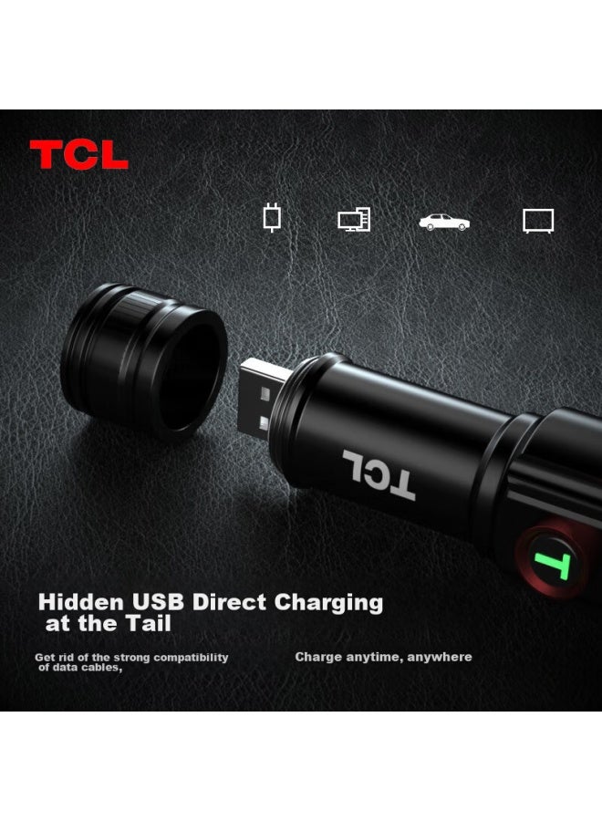 TCL Tcl Flashlight, High Brightness, Zoomable, Ultra-bright, Outdoor And Home Emergency Light, Long Battery Life, Outdoor Mini Portable Flashlight  - Image 4
